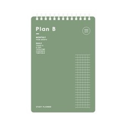 7321디자인 Plan B 스터디 플래너 ver 2 에디션 컬러, 민트그린