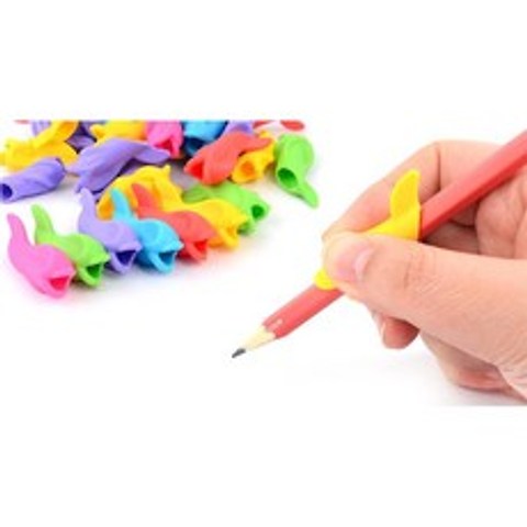 손글씨 연필 잡는법 실리콘 연필깍지 드로잉용연필깍지 연필캡 펜홀더 글씨연습 뎃생