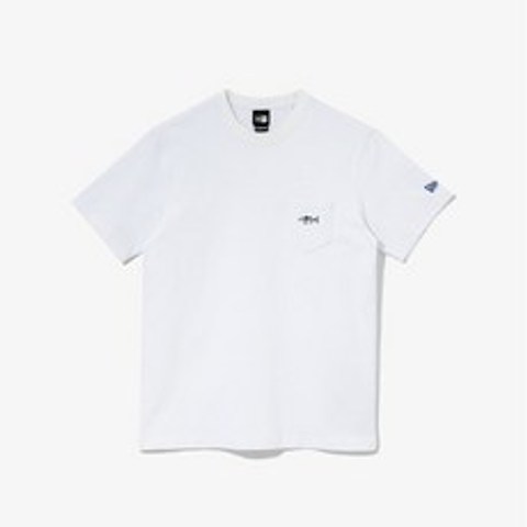 [뉴에라][공용]피싱 클럽 포켓 티셔츠 화이트 (12715290)