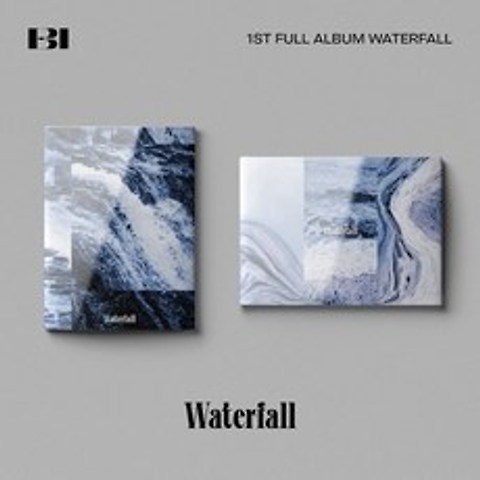 비아이 (B.I) - 1ST FULL ALBUM : WATERFALL [커버 2종 중 1종 랜덤 발송] : *포스터 & 초도한정 증정 종료*