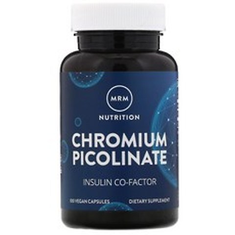 MRM 크로뮴 피콜리네이트 200mcg Nutrition Chromium Picolinate 200 mcg 100 Vegan Capsules 100캡슐