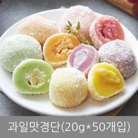 떡집닷컴 과일맛경단, 1개, 1kg
