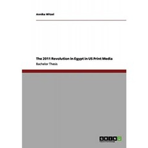 2011 년 미국 인쇄 매체 이집트 혁명, 단일옵션