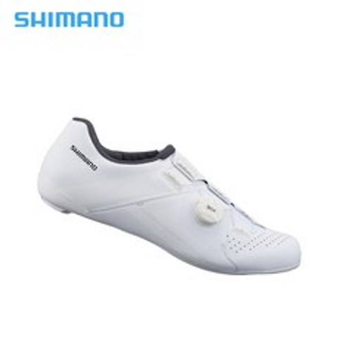 SHIMANO CYCLING 시마노 싸이클링 로드 자전거화 클릿 슈즈 SH-RC300 RC3, 42, 화이트