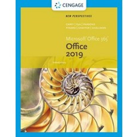 New Perspectives Microsoft Office 365 & Office 2019 Introductory Paperback, Cengage Learning