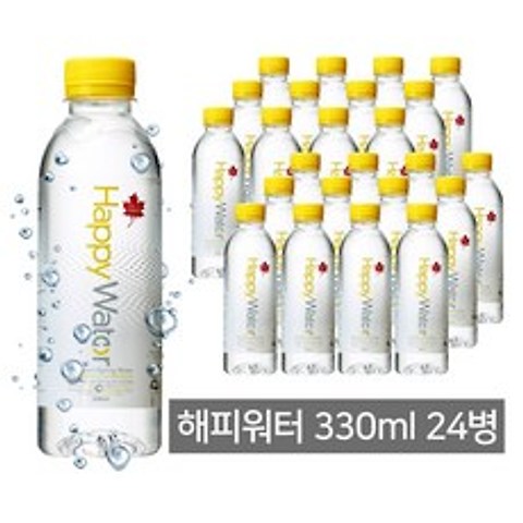 해피워터 330ml X 24병