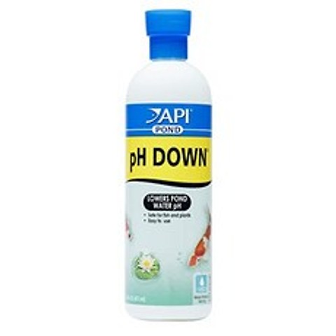 API 연못 pH Down 및 pH 업 pH 조절제 낮추기는 인산염이없는 수식으로 연못 물 pH를 증가시키고 주간의 테스트 워터와 연못에서 pH 레벨을 수정하기 위해 사용합니다., 본상품