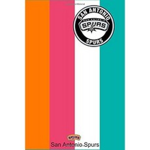San Antonio Spurs Notebook & Journal-NBA Fan Essential : The Perfect Gift For Proud San Antonio Sp, 단일옵션