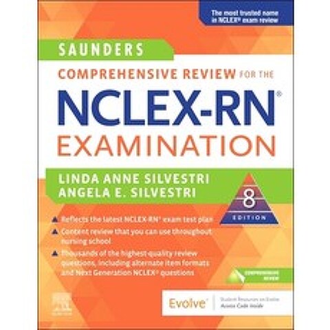 (영문도서) Saunders Comprehensive Review for the Nclex-Rn(r) Examination Paperback