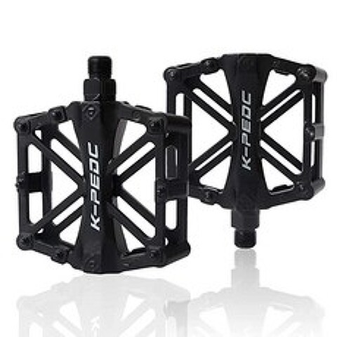 Ceteck Bicycle Pedals Mountain Bike and Road Bike Pedals Metal Pedals MTB Pedals with Aluminium A