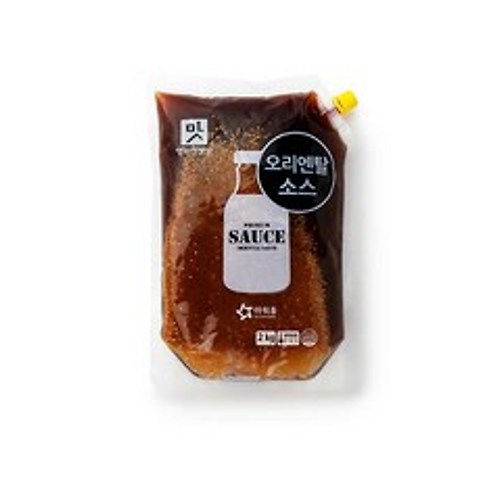 [정연푸드] 아워홈 오리엔탈 드레싱 소스 (냉장배송), 2kg, 1개