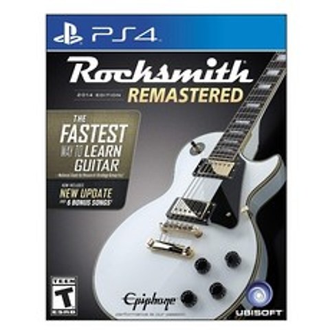 록스미스 2014 에디션 리마스터 Rocksmith 2014 Edition Remastered Standard PS4