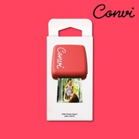 [CONVI] 콘비 모바일 포토프린터 전용 인화지 30매, 콘비 인화지 30매