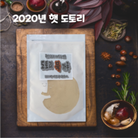 (한들식품)2020년 햇 도토리 가루 국산100% 묵 가루 도토리묵가루 1kg