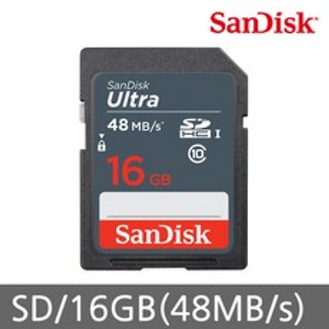 샌디스크 Ultra SD카드 Class10, 16GB