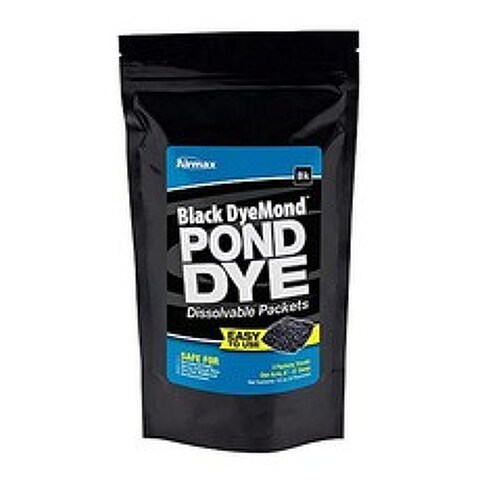 NMT Black Dyemond Water-soluble Pond Dye Pac [Black DyeMond - 2 Packets] - P0222008S90AYG7, Black DyeMond - 2 Packets