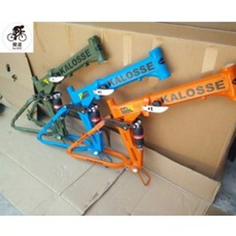 Kaloss DIY 색상 지방 자전거 프레임 뜨거운 판매 눈 자전거 프레임 17 인치 26 4.0 인치 접이식 MTB 프레임, 제비꽃