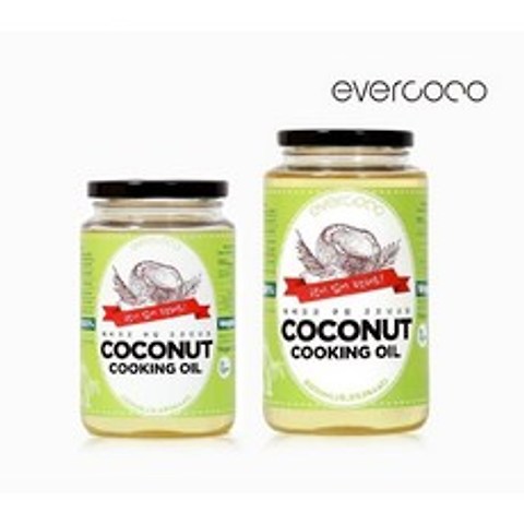 에버코코 코코넛 오일 [옵션 선택], 에버코코 쿠킹 코코넛오일(무향무취), 800ml