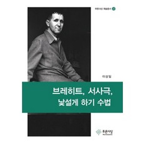 브레히트 서사극 낯설게 하기 수법, 푸른사상