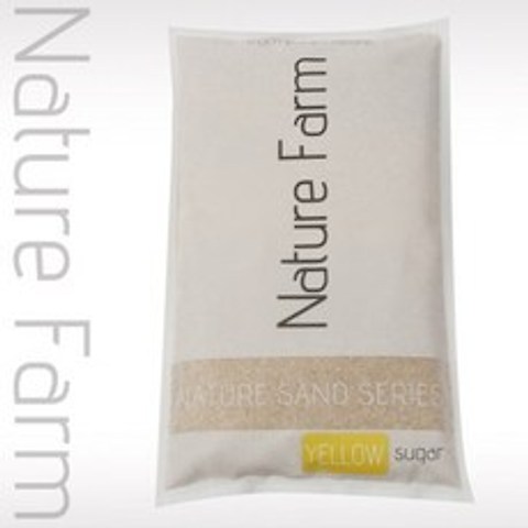 네이처팜 네이처 샌드 옐로우 슈가 금사 3.5kg (0.2-0.5mm)