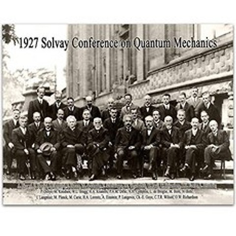 1927 Solvay Quantum Mechanics Conference - 11x14 불공정 한 미술 인쇄 - 과학자 아래의 훌륭한 선물 15 미화 15 달러, 본상품, 본상품