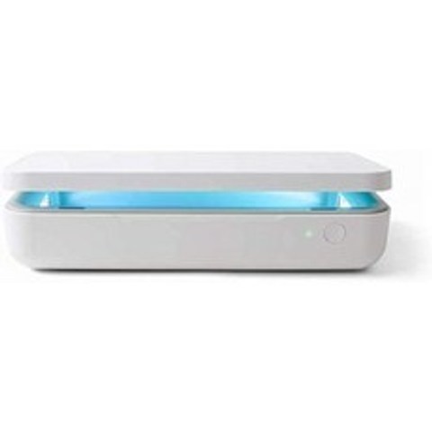 [110볼트] Samsung Qi Wireless Charger 및 UV Sanitizer - 무선 충전 패드 전화 살균기 키 이어버드 선글라스 살균기 2, 단일옵션