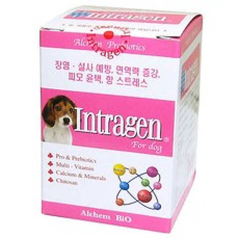 인트라젠 고양이 변비 설사 구토 구내염 개선 영양제 (200정 30포) 변비약 설사약, 200정