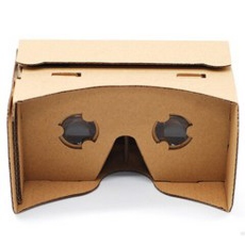 구글 표준 VR안경 가상현실안경 카드보드 입체안경 VR체험킷, A-핸디형(머리끈없음)