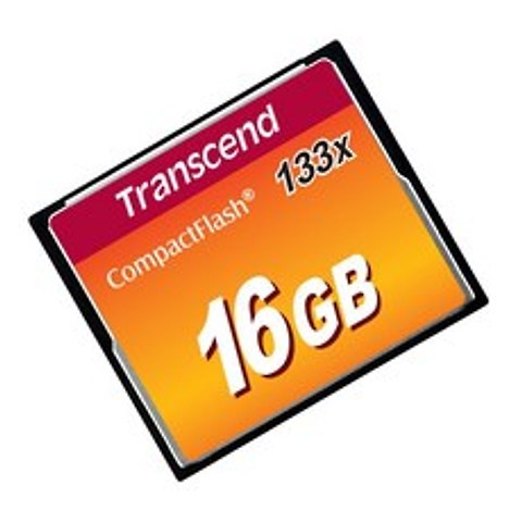 트랜센드 CF카드 133X 4GB 메모리카드 CF MLC방식 DSLR, 16GB