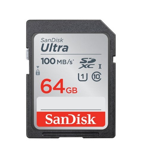 샌디스크 울트라 SDXC SD 카드 64GB/DUNR, 64GB