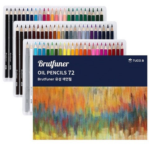 투코비 Brutfuner 유성색연필, 72색