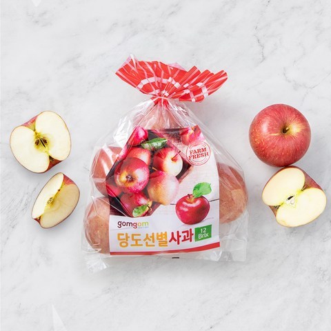 곰곰 당도선별 사과, 1.5kg, 1봉