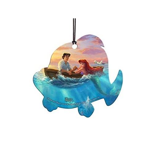 Trend Settlement Disney - Little Mei Fish Eric Prince - Thomas Kales - 아크릴 장식 매달려있는 큰 물고기 모양 (Boat), Boat