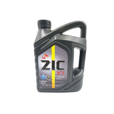 지크 X7 LPG 가스차 전용 합성 엔진오일 4L, 1개, 5W-30