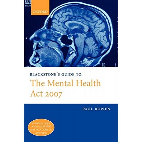 Blackstone s Guide to the Mental Health Act 2007, 단일옵션