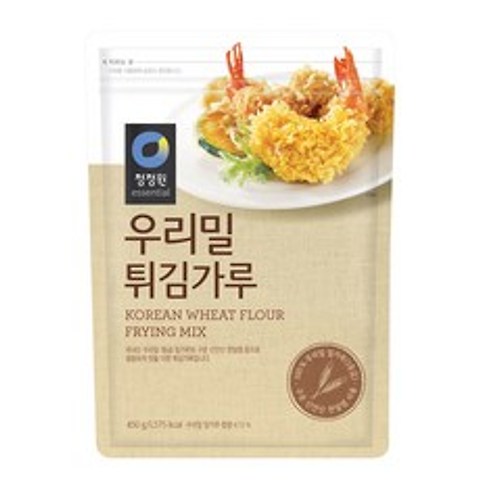 [청정원] 우리밀 튀김가루, 450g, 1개입