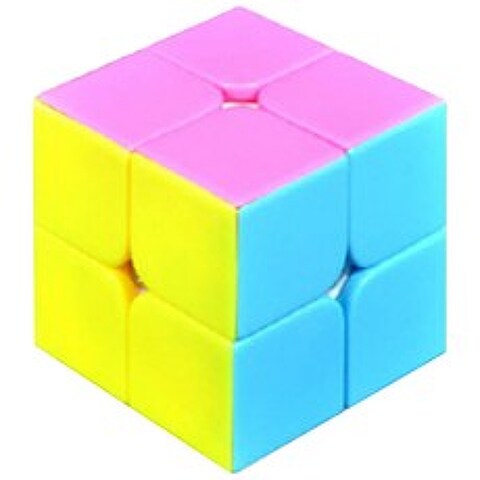 퍼즐사랑 2x2 제이 엣지 큐브, 혼합 색상