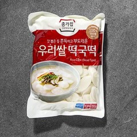 종가집 우리쌀 떡국떡, 700g, 1개