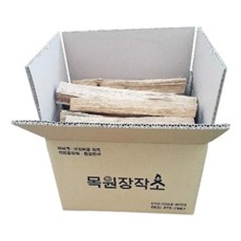 목원장작소 캠핑용 장작, 20kg, 1개