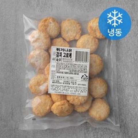 튀겨나온 감자고로케 (냉동), 40g, 20개
