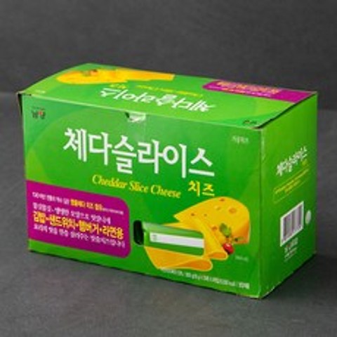 드빈치 체다슬라이스치즈 100매입, 1800g, 1개