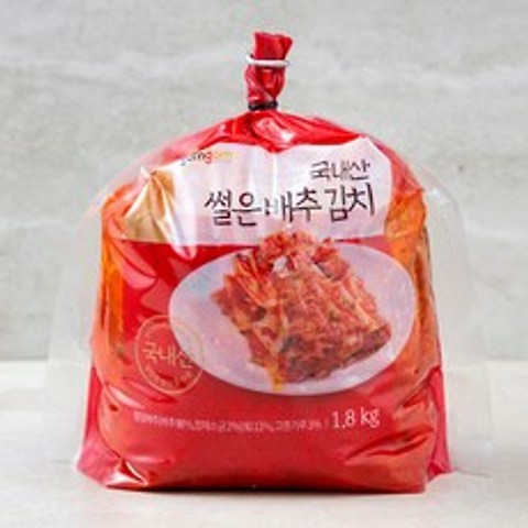 곰곰 국내산 썰은 배추 김치, 1.8kg, 1개
