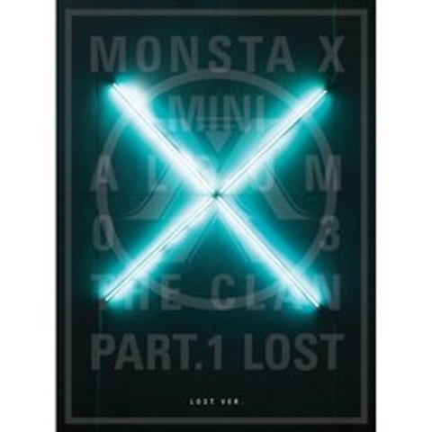 몬스타엑스 - THE CLAN 2.5 PART.1 LOST 3집 미니앨범 LOST VER., 1CD