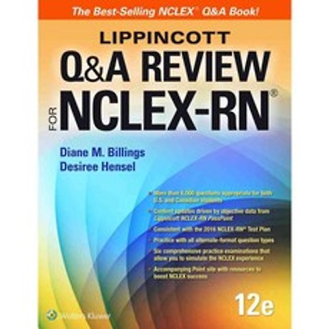 Lippincott Q&A Review for NCLEX-RN, Lippincott Williams & Wilkins