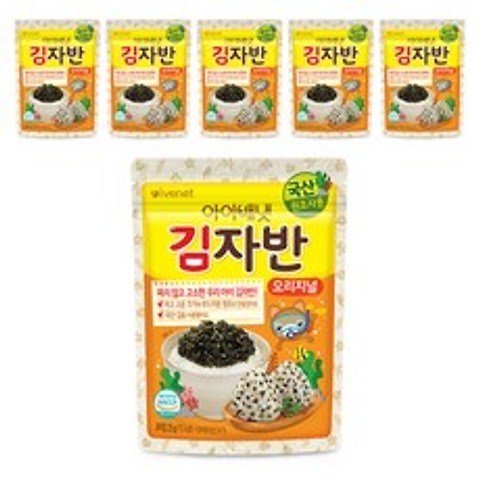 아이배냇 김자반, 오리지널맛, 6개