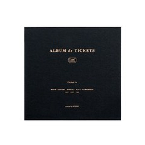 아이코닉 티켓인 v4 티켓앨범, BLACK, 50매
