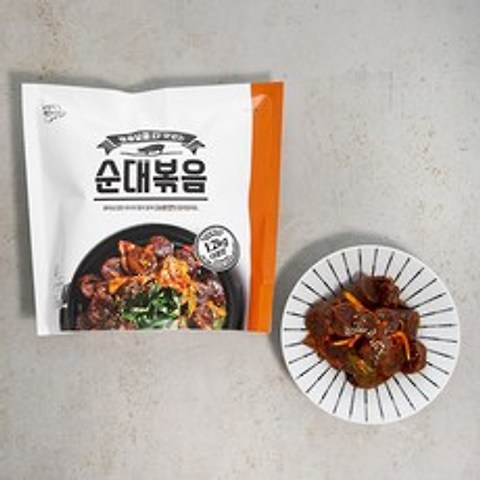 려강 매콤달콤 순대볶음, 1.2kg, 1개