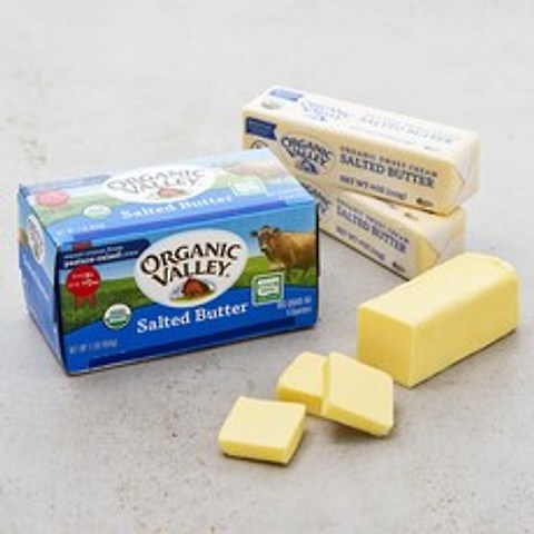 오가닉밸리 유기가공식품인증 가염 버터, 454g, 1개