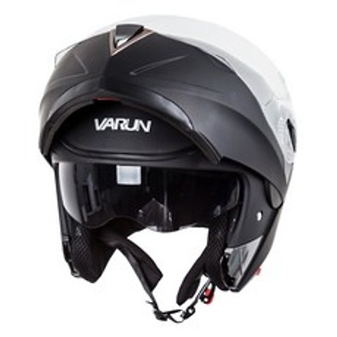 배런 오토바이 시스템 헬멧 VR-701, 무광블랙