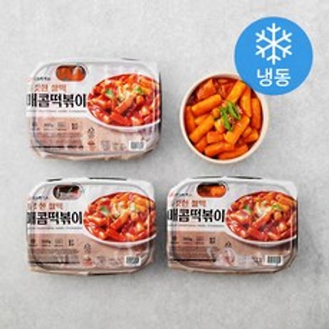 나드리푸드 매콤 떡볶이 (냉동), 300g, 3개